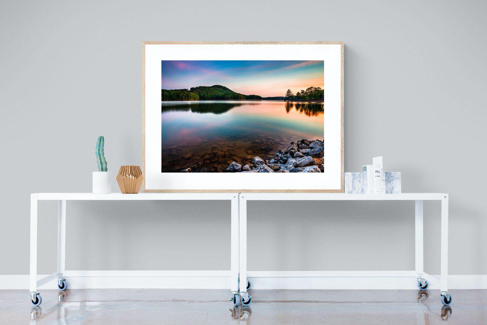 Tranquil-Wall_Art-120 x 90cm-Framed Print-Wood-Pixalot