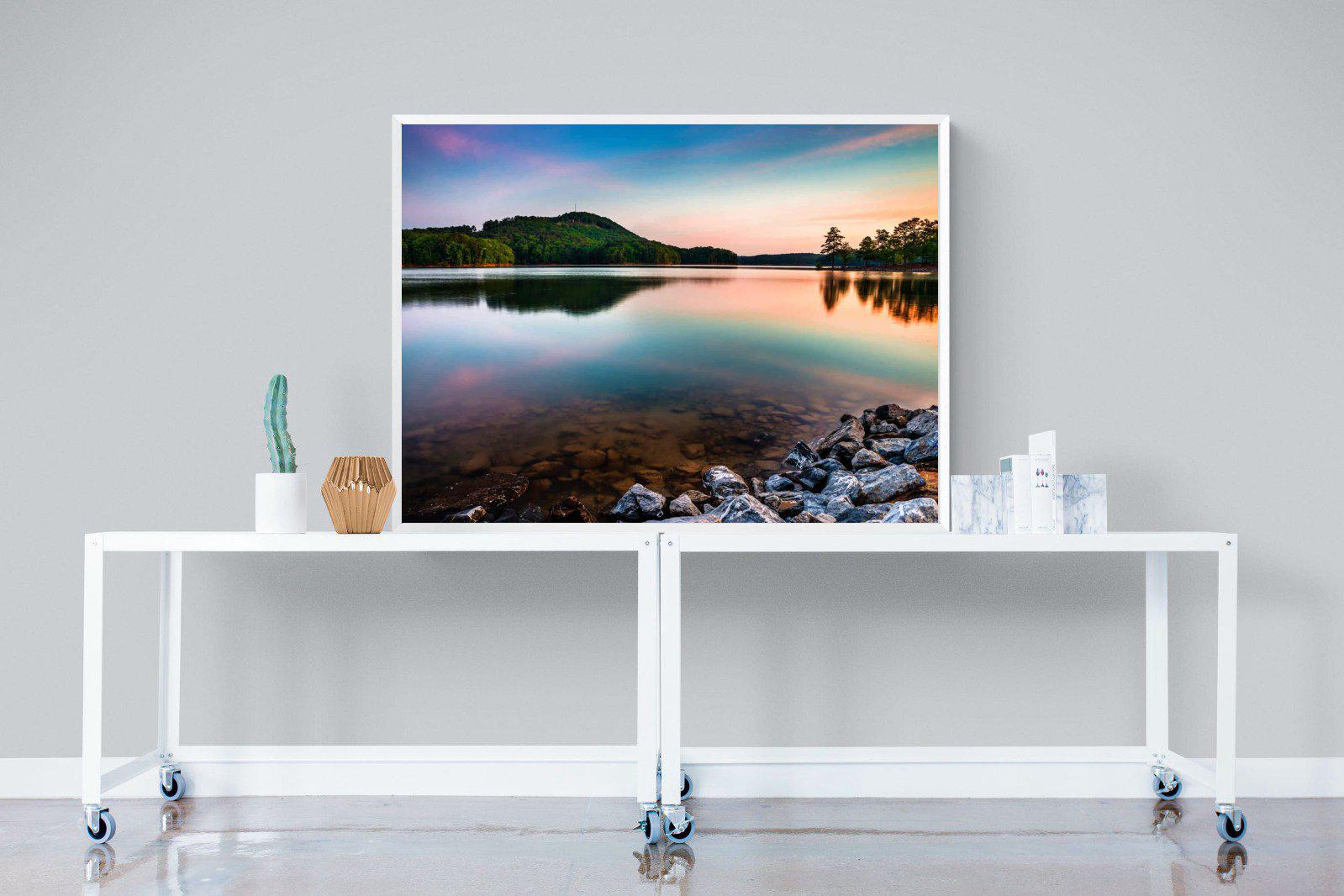 Tranquil-Wall_Art-120 x 90cm-Mounted Canvas-White-Pixalot