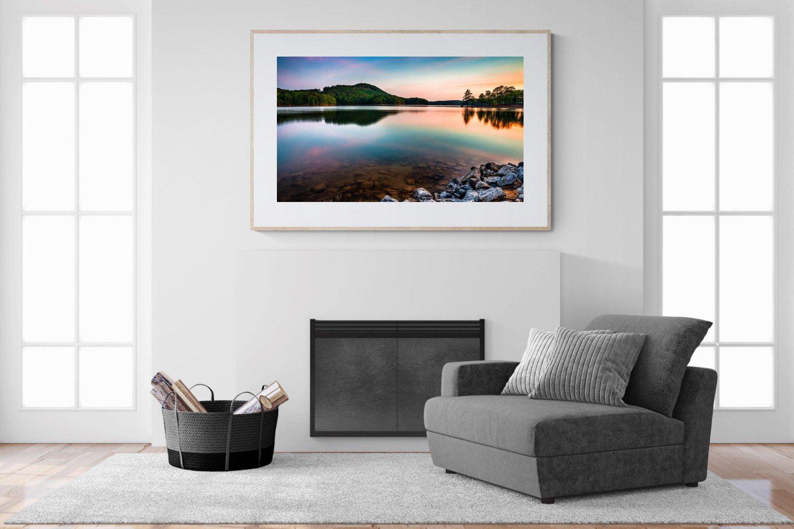 Tranquil-Wall_Art-150 x 100cm-Framed Print-Wood-Pixalot