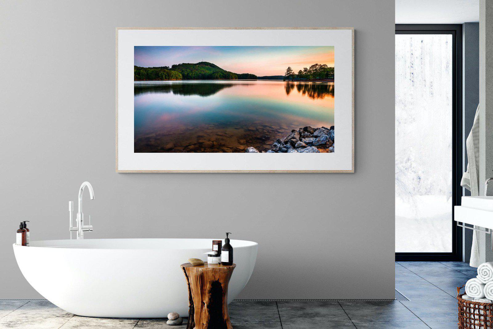 Tranquil-Wall_Art-180 x 110cm-Framed Print-Wood-Pixalot