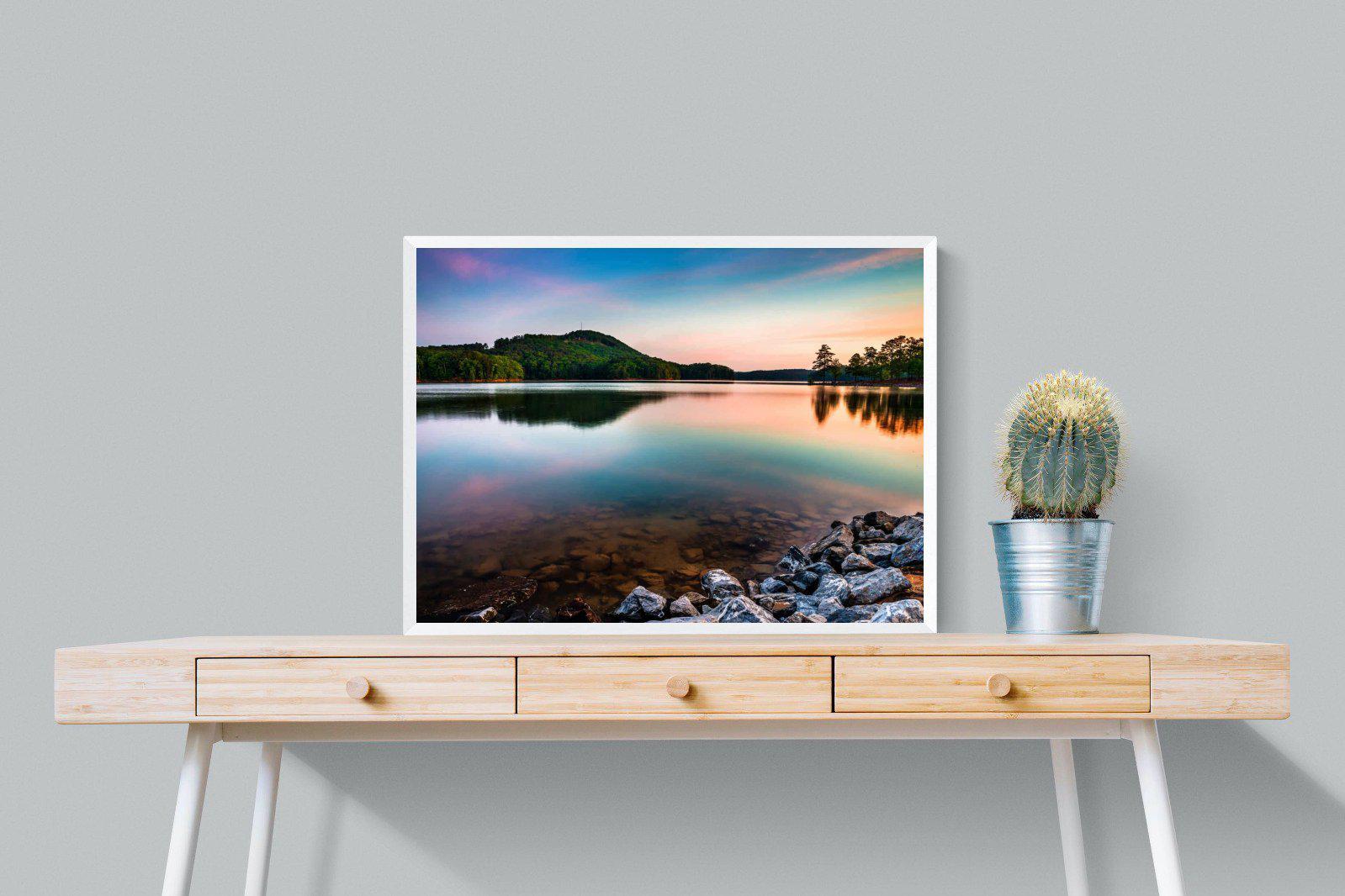 Tranquil-Wall_Art-80 x 60cm-Mounted Canvas-White-Pixalot