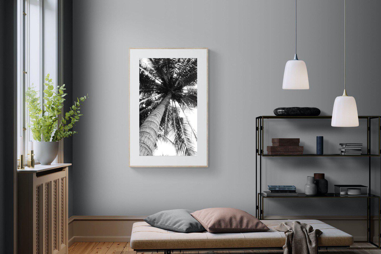 Tree Fan-Wall_Art-100 x 150cm-Framed Print-Wood-Pixalot