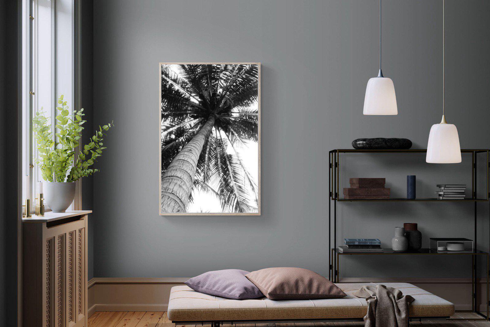 Tree Fan-Wall_Art-100 x 150cm-Mounted Canvas-Wood-Pixalot