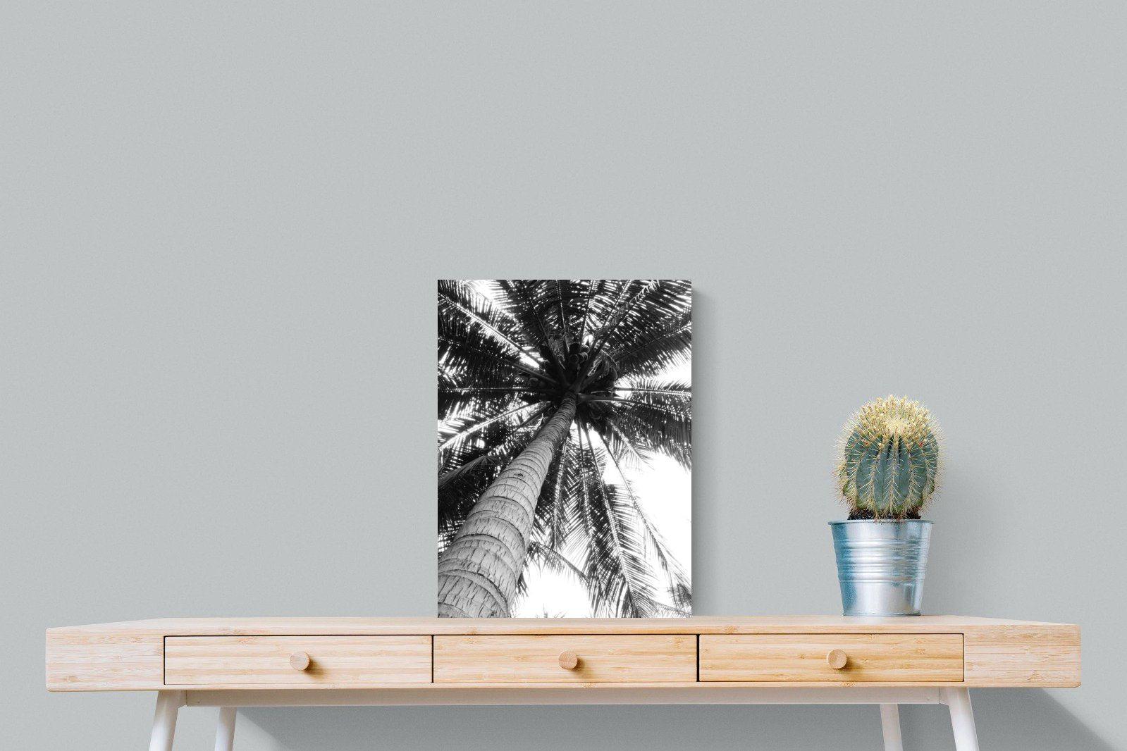 Tree Fan-Wall_Art-45 x 60cm-Mounted Canvas-No Frame-Pixalot