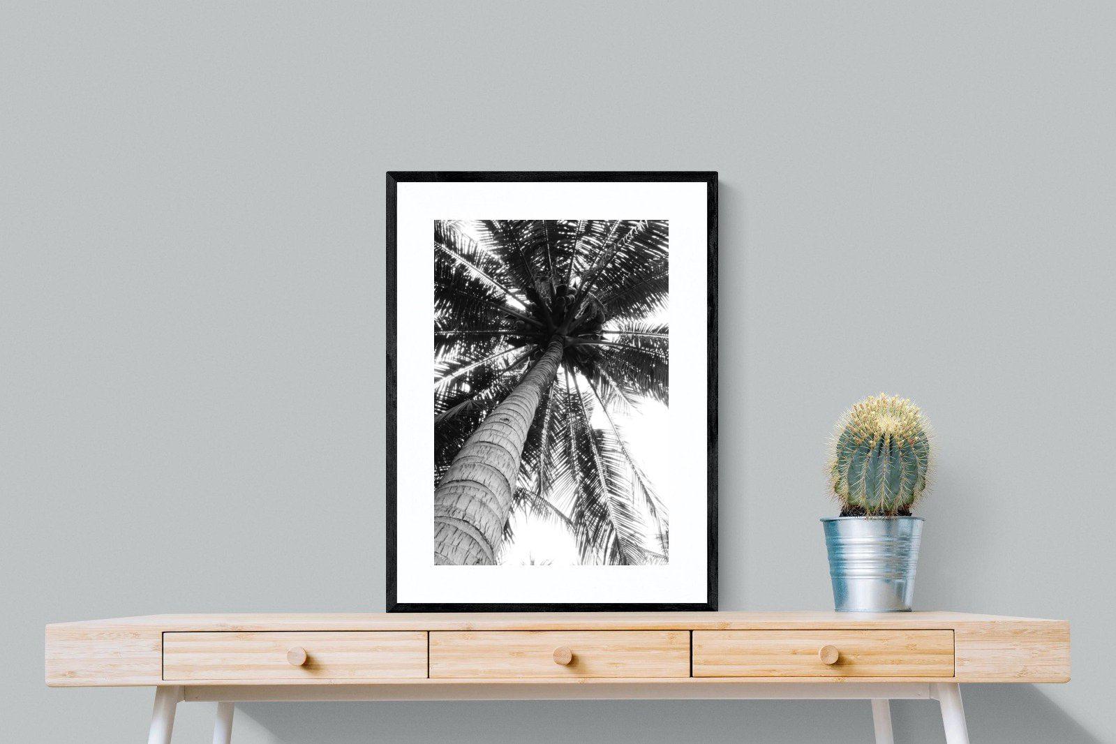 Tree Fan-Wall_Art-60 x 80cm-Framed Print-Black-Pixalot