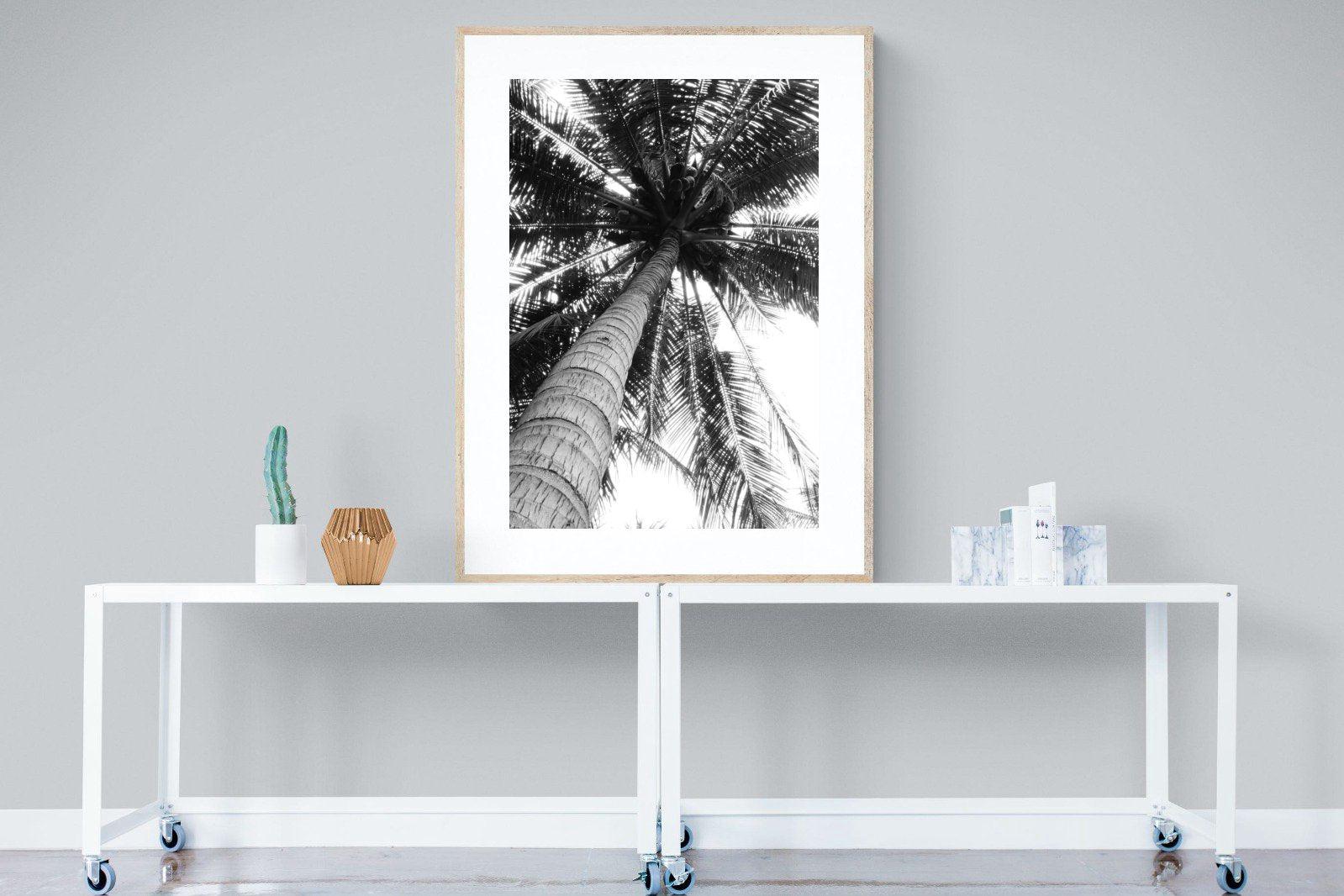 Tree Fan-Wall_Art-90 x 120cm-Framed Print-Wood-Pixalot