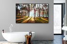 Tree Light-Wall_Art-180 x 110cm-Mounted Canvas-Black-Pixalot