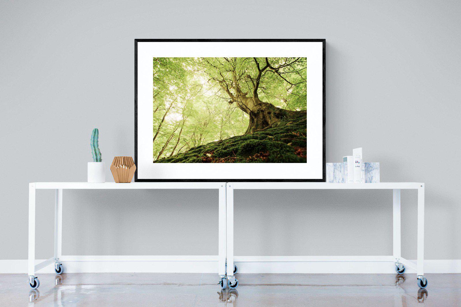 Tree-Wall_Art-120 x 90cm-Framed Print-Black-Pixalot