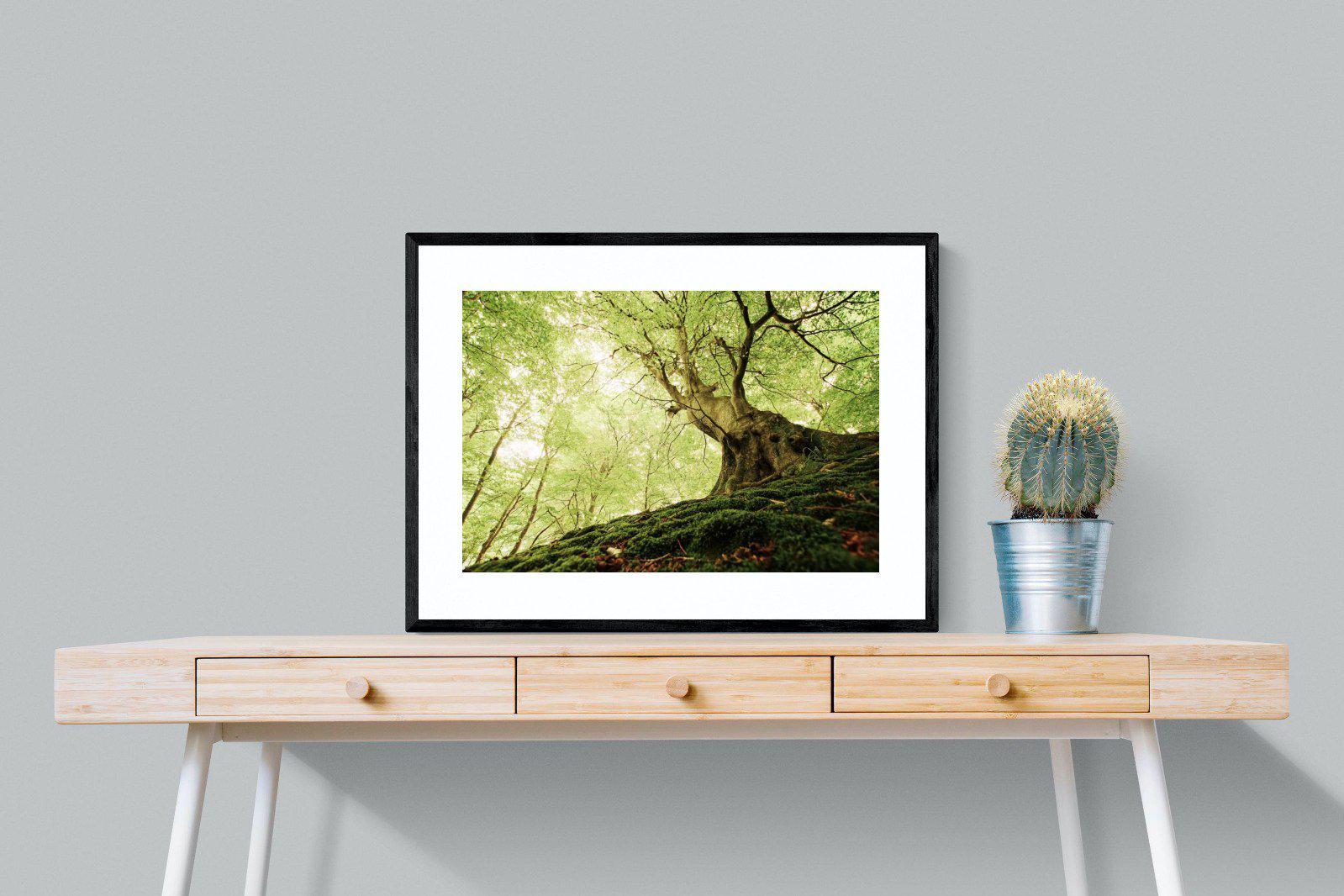 Tree-Wall_Art-80 x 60cm-Framed Print-Black-Pixalot