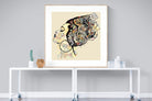 Tribal Art-Wall_Art-120 x 120cm-Framed Print-Wood-Pixalot