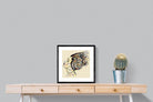 Tribal Art-Wall_Art-50 x 50cm-Framed Print-Black-Pixalot