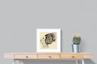 Tribal Art-Wall_Art-50 x 50cm-Framed Print-White-Pixalot