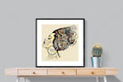 Tribal Art-Wall_Art-80 x 80cm-Framed Print-Black-Pixalot