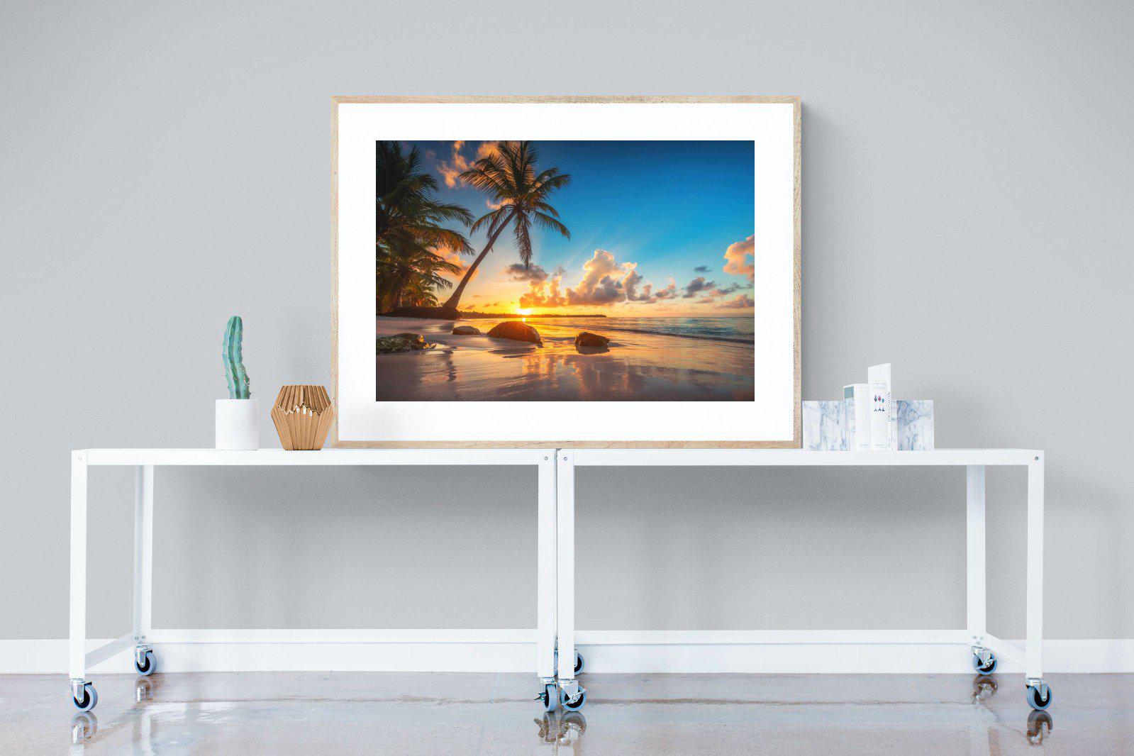 Tropicana-Wall_Art-120 x 90cm-Framed Print-Wood-Pixalot