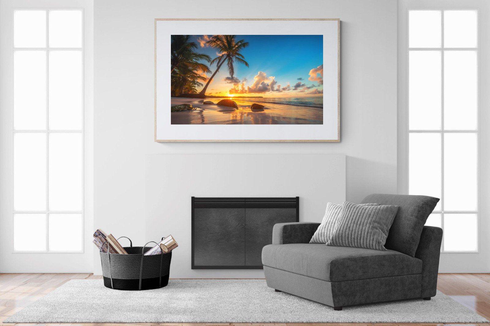 Tropicana-Wall_Art-150 x 100cm-Framed Print-Wood-Pixalot