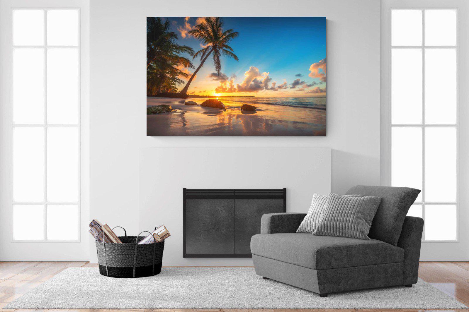 Tropicana-Wall_Art-150 x 100cm-Mounted Canvas-No Frame-Pixalot