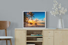 Tropicana-Wall_Art-60 x 45cm-Mounted Canvas-White-Pixalot