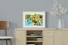 Tuna Fishing-Wall_Art-60 x 45cm-Framed Print-Wood-Pixalot