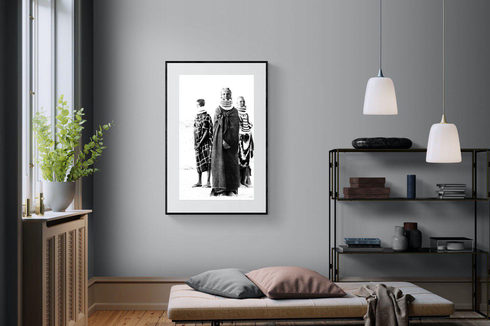 Turkana-Wall_Art-100 x 150cm-Framed Print-Black-Pixalot