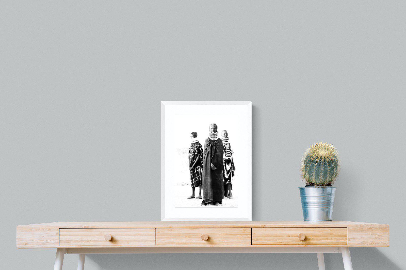 Turkana-Wall_Art-45 x 60cm-Framed Print-White-Pixalot