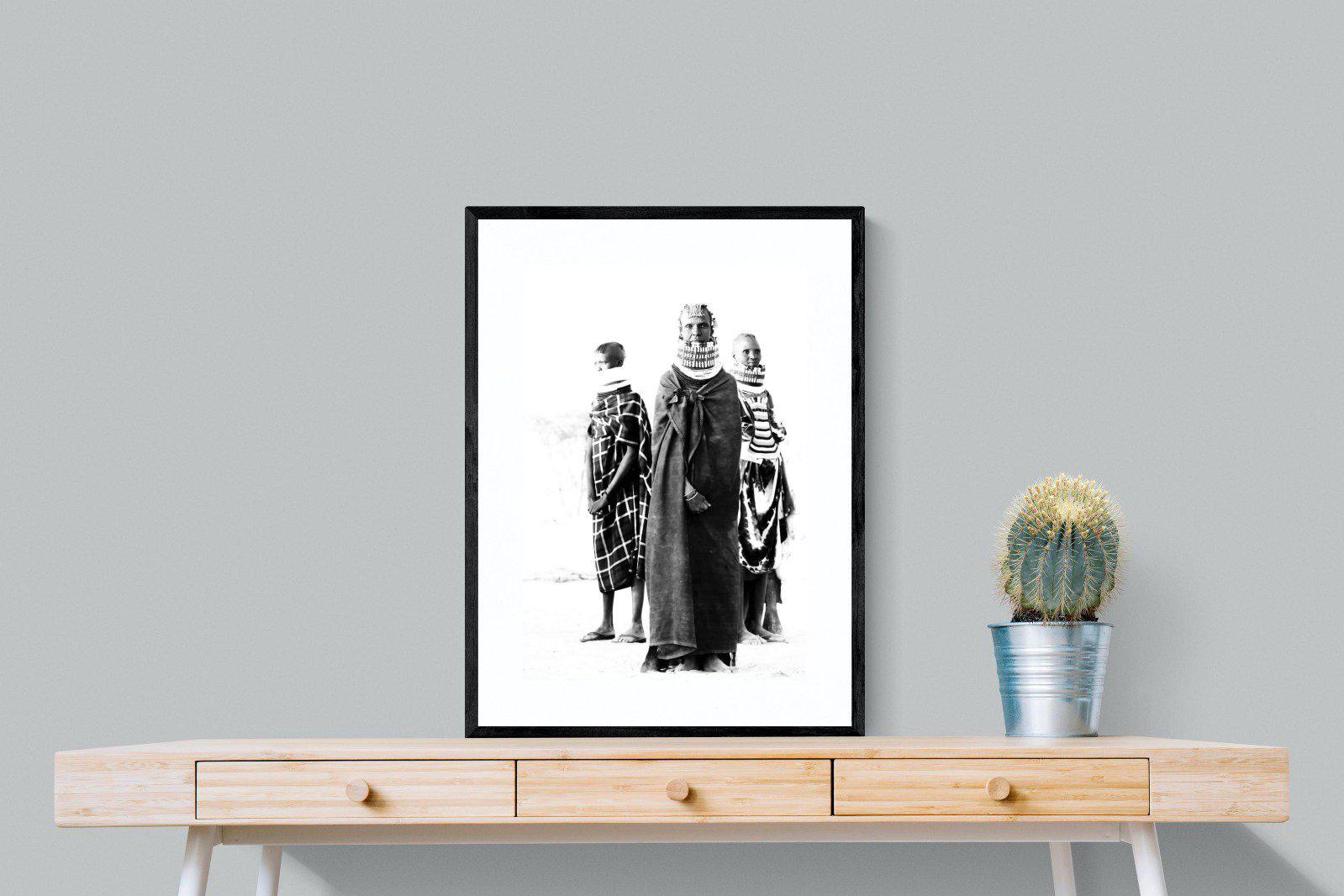 Turkana-Wall_Art-60 x 80cm-Framed Print-Black-Pixalot