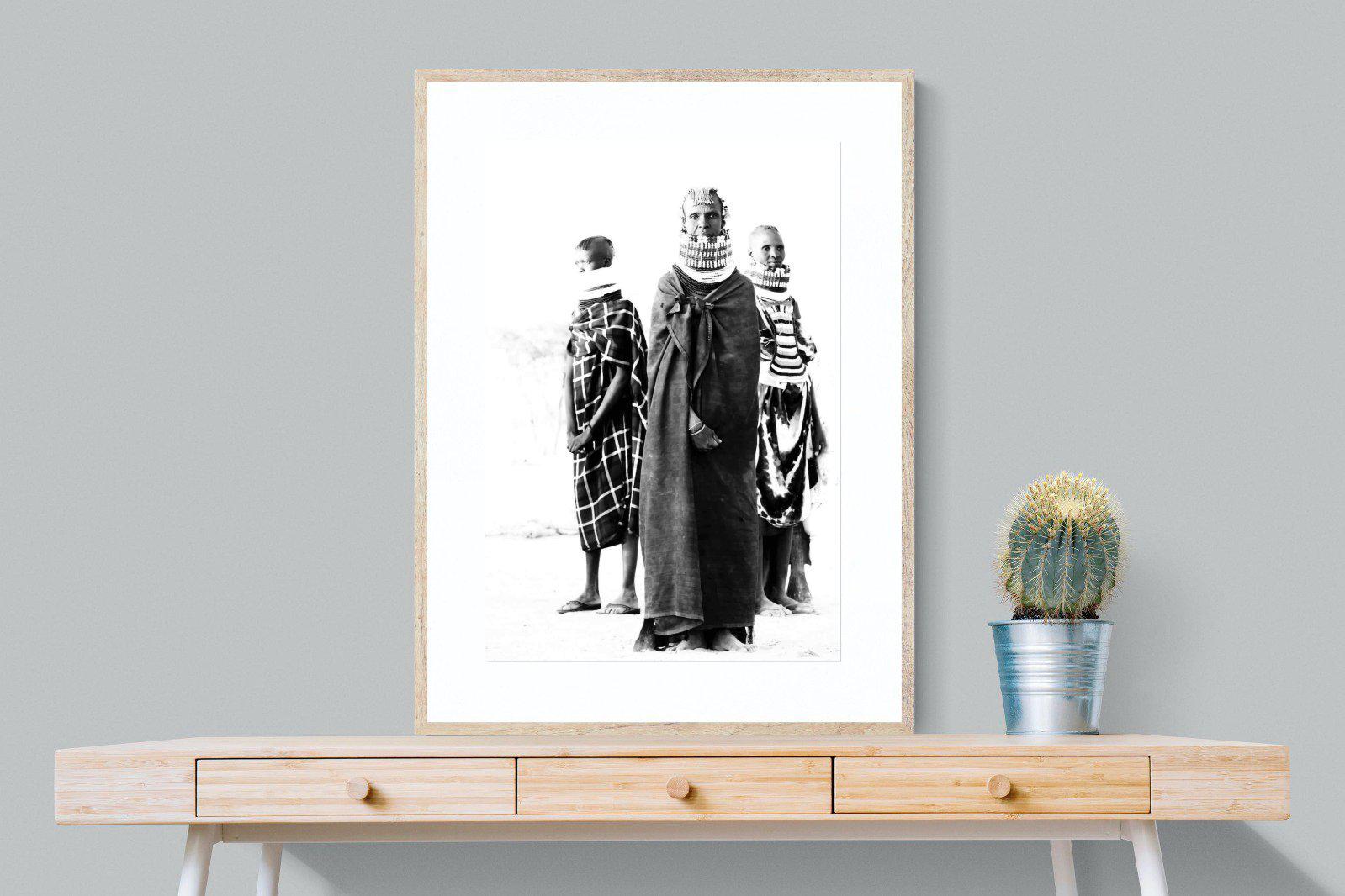 Turkana-Wall_Art-75 x 100cm-Framed Print-Wood-Pixalot