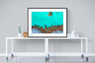 Turquoise-Wall_Art-120 x 90cm-Framed Print-Black-Pixalot
