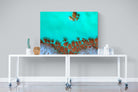 Turquoise-Wall_Art-120 x 90cm-Mounted Canvas-No Frame-Pixalot