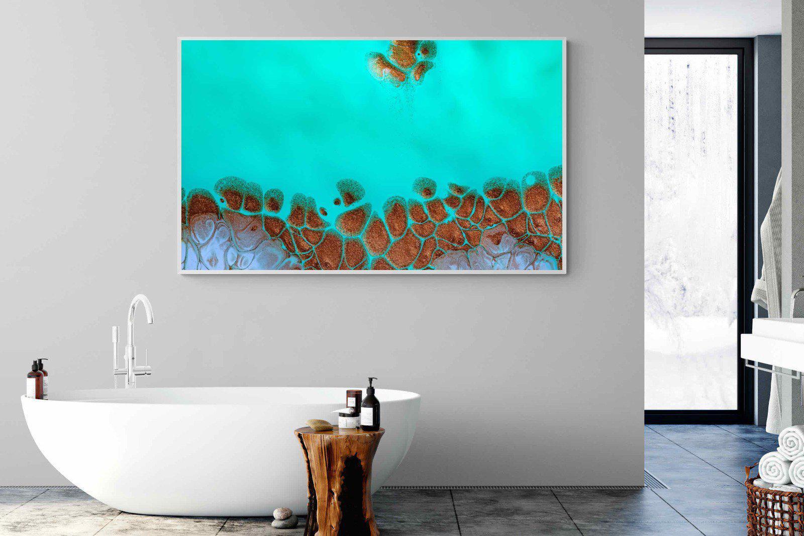 Turquoise-Wall_Art-180 x 110cm-Mounted Canvas-White-Pixalot