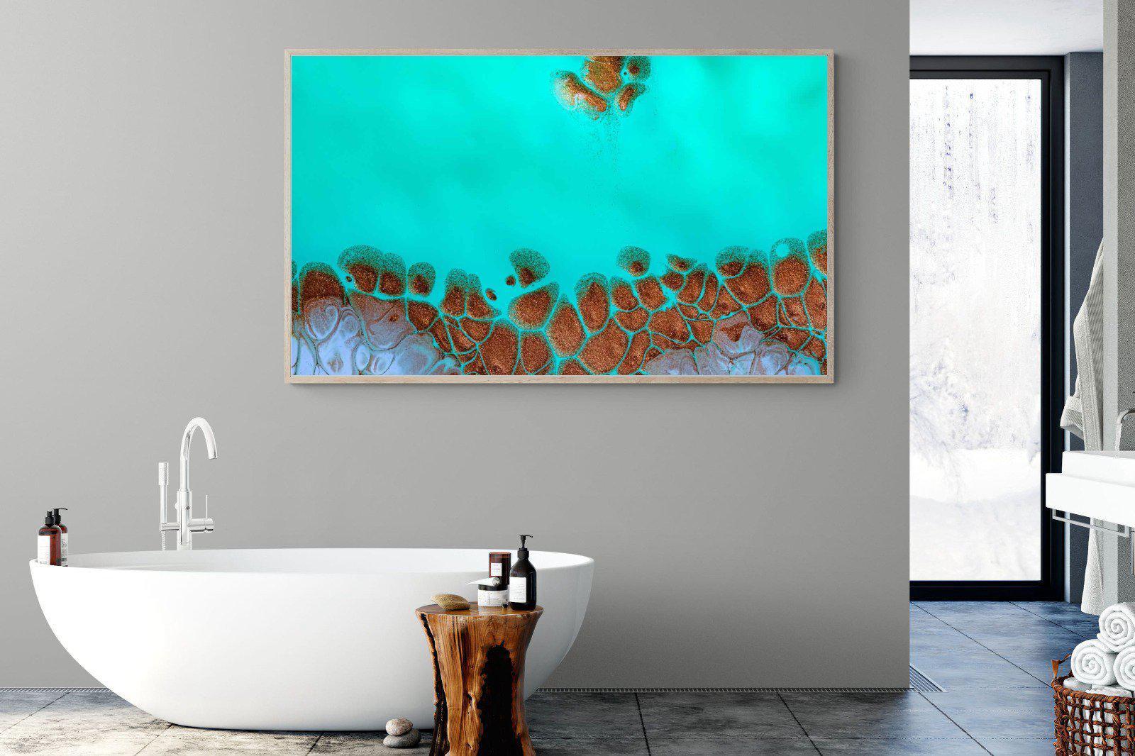 Turquoise-Wall_Art-180 x 110cm-Mounted Canvas-Wood-Pixalot