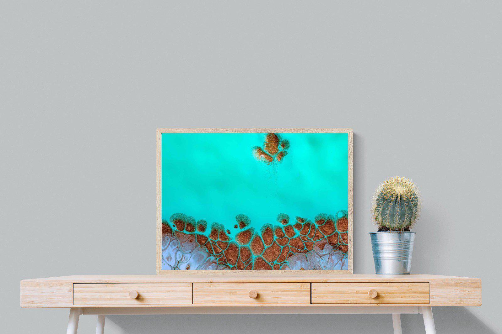 Turquoise-Wall_Art-80 x 60cm-Mounted Canvas-Wood-Pixalot