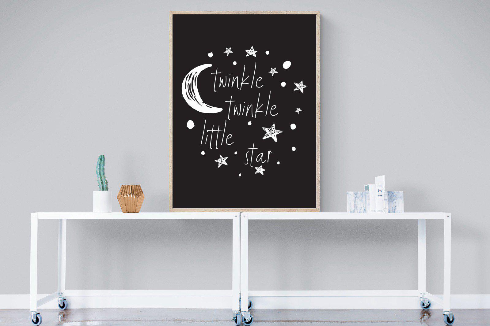 Twinkle Twinkle-Wall_Art-90 x 120cm-Mounted Canvas-Wood-Pixalot