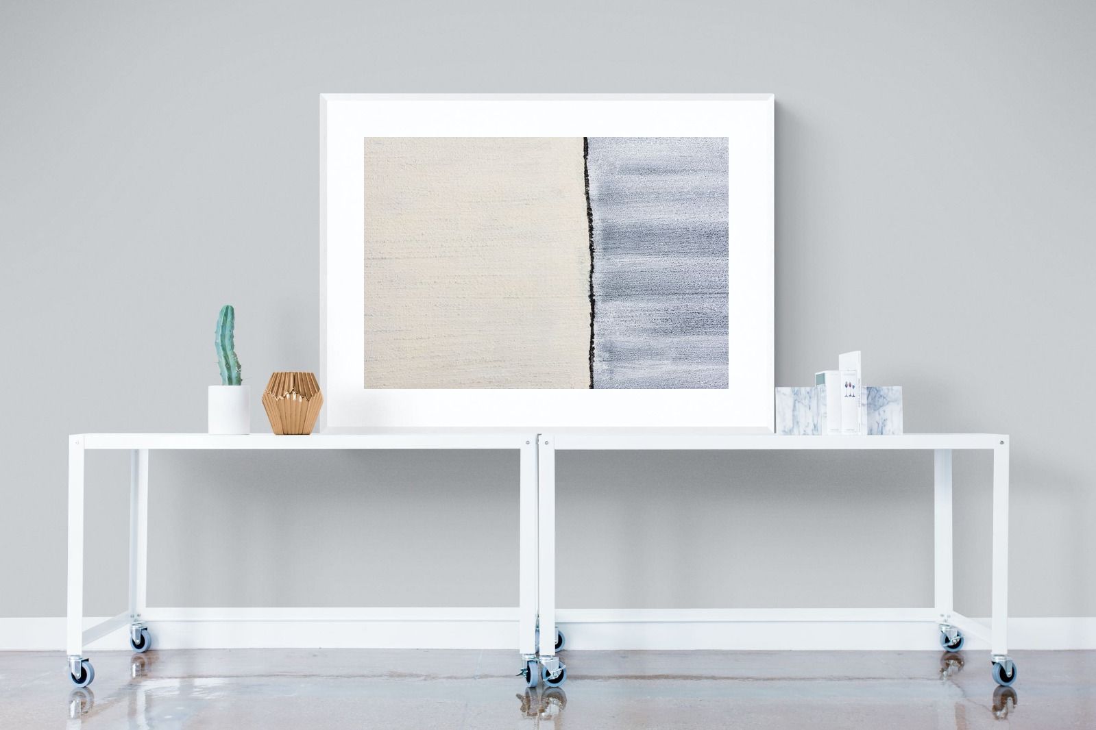 Two Thirds-Wall_Art-120 x 90cm-Framed Print-White-Pixalot