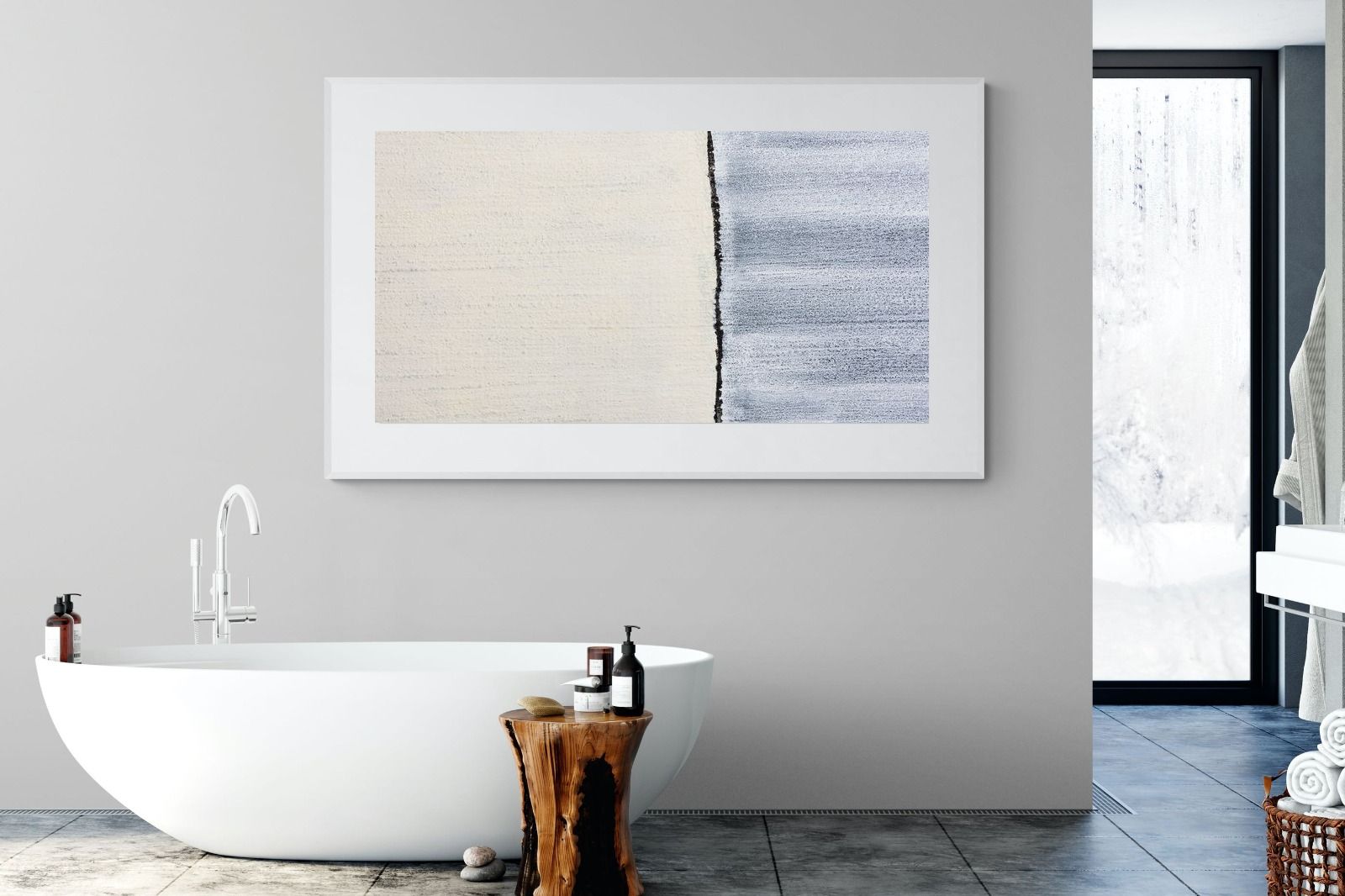 Two Thirds-Wall_Art-180 x 110cm-Framed Print-White-Pixalot