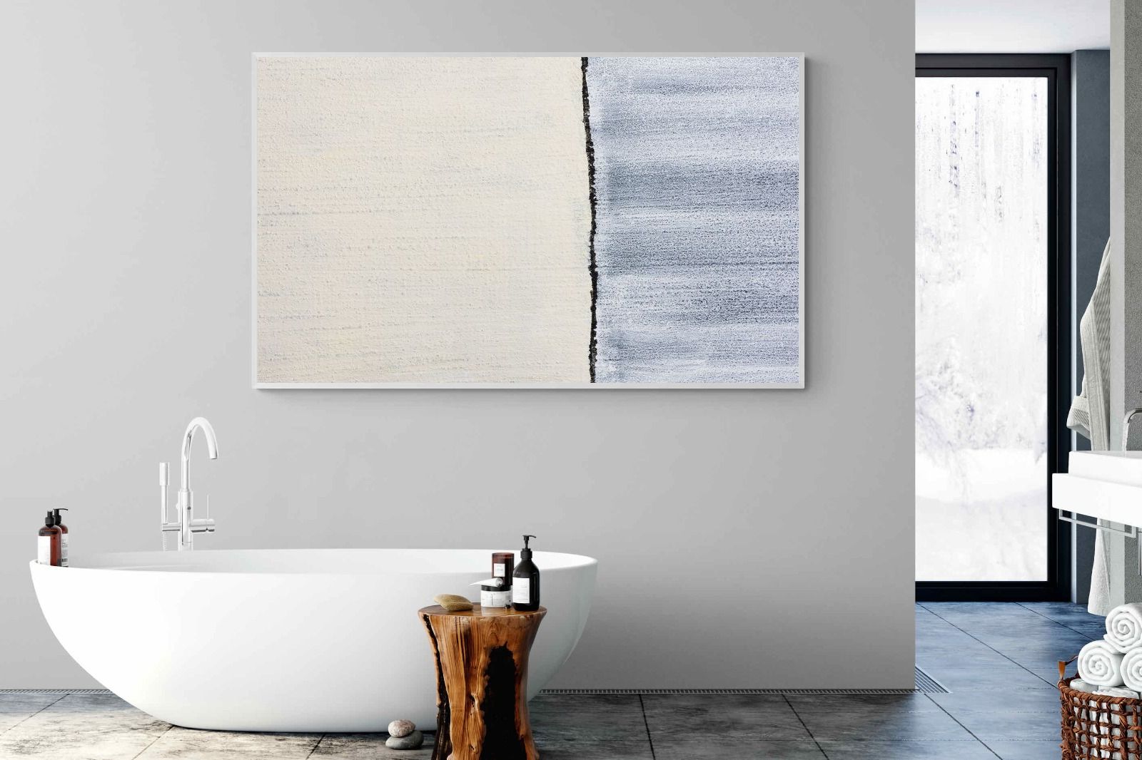 Two Thirds-Wall_Art-180 x 110cm-Mounted Canvas-White-Pixalot