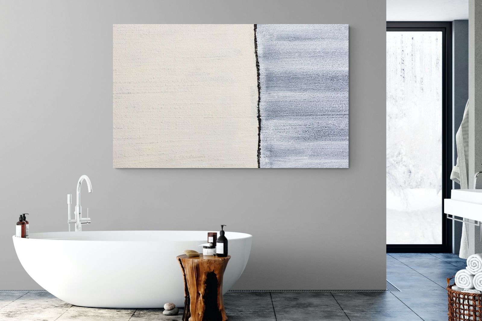 Two Thirds-Wall_Art-180 x 110cm-Mounted Canvas-No Frame-Pixalot