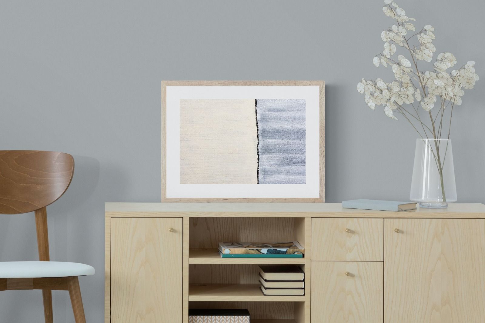 Two Thirds-Wall_Art-60 x 45cm-Framed Print-Wood-Pixalot
