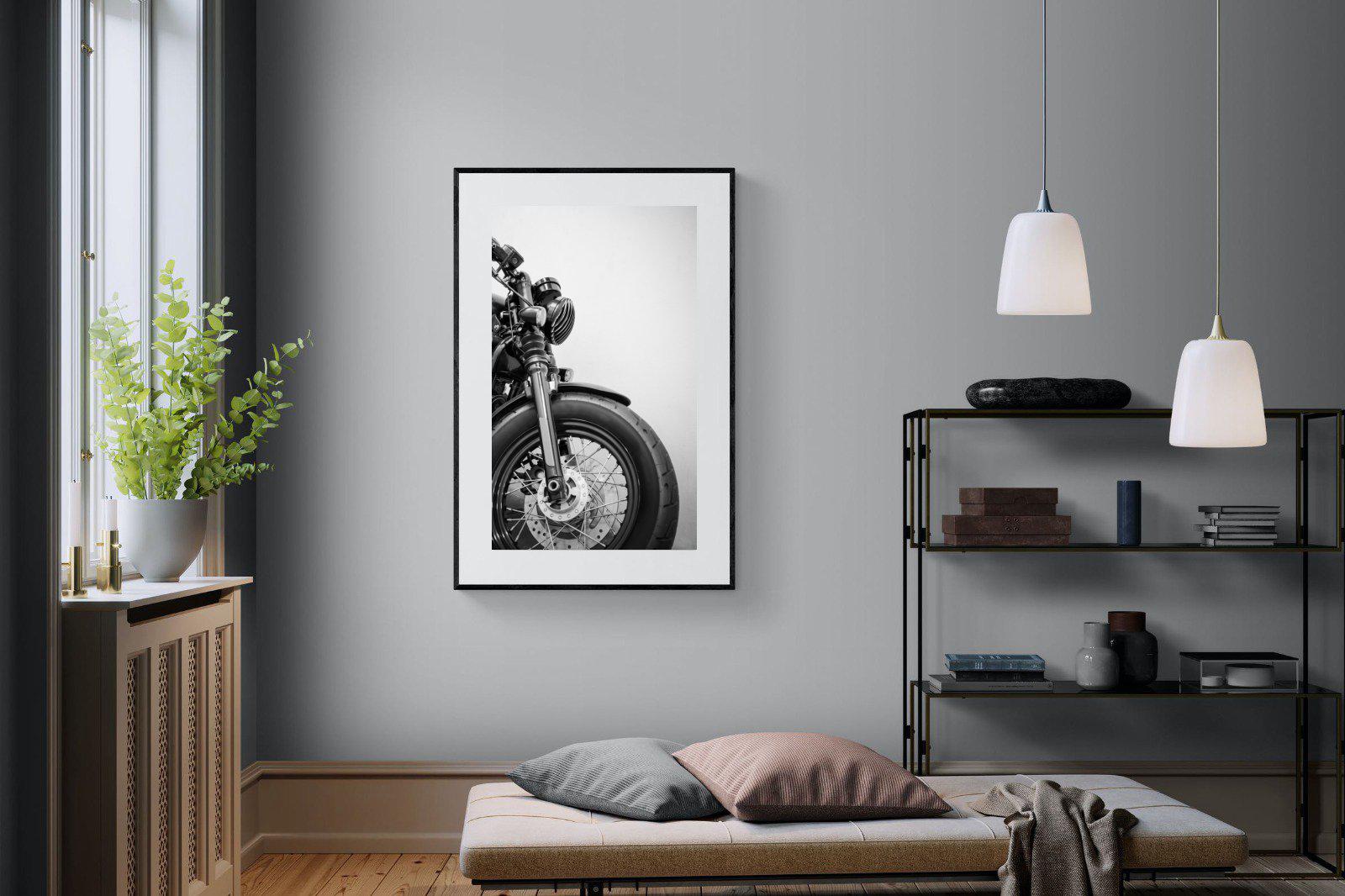 Two Wheel Culture-Wall_Art-100 x 150cm-Framed Print-Black-Pixalot