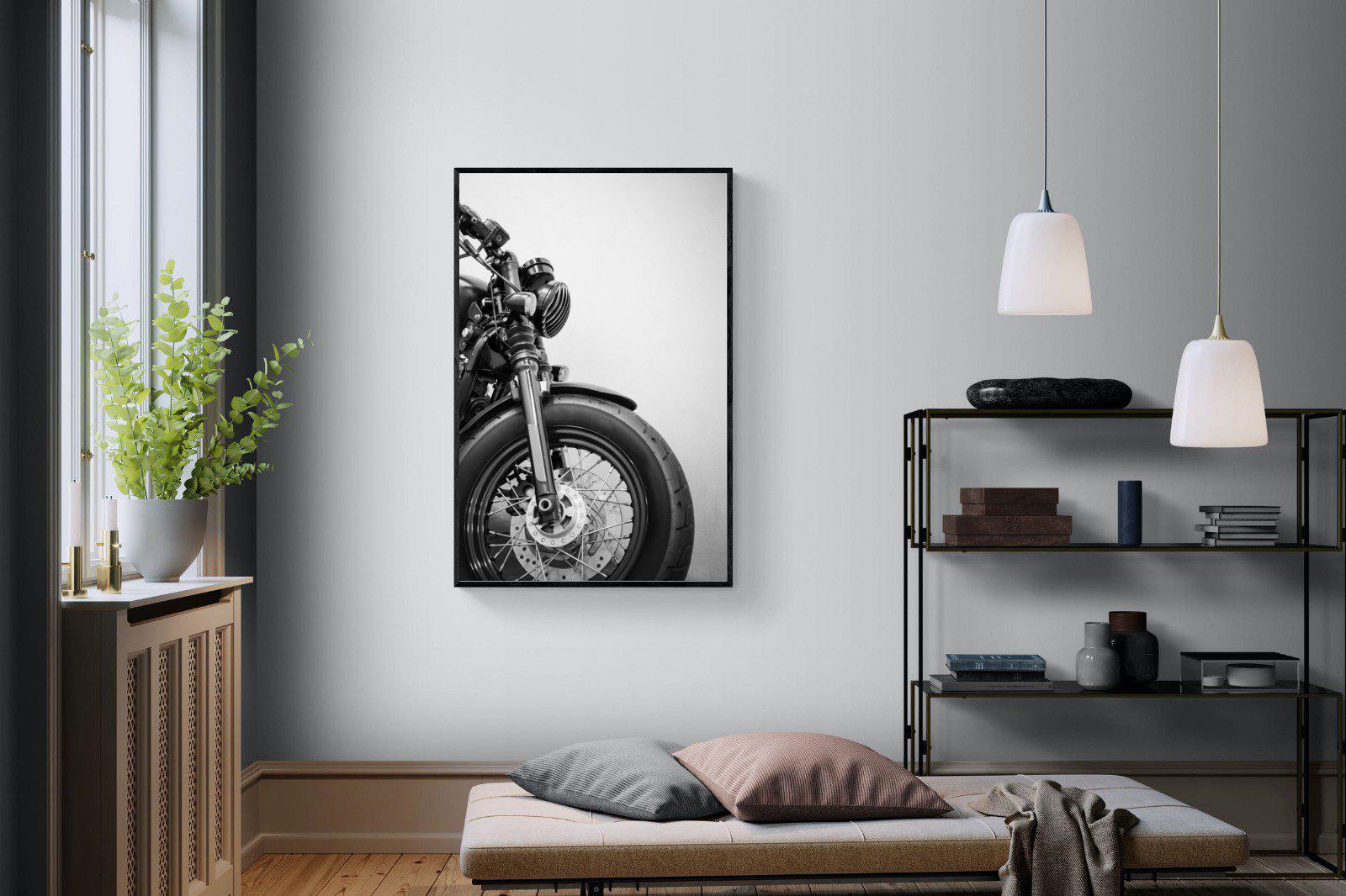 Two Wheel Culture-Wall_Art-100 x 150cm-Mounted Canvas-Black-Pixalot