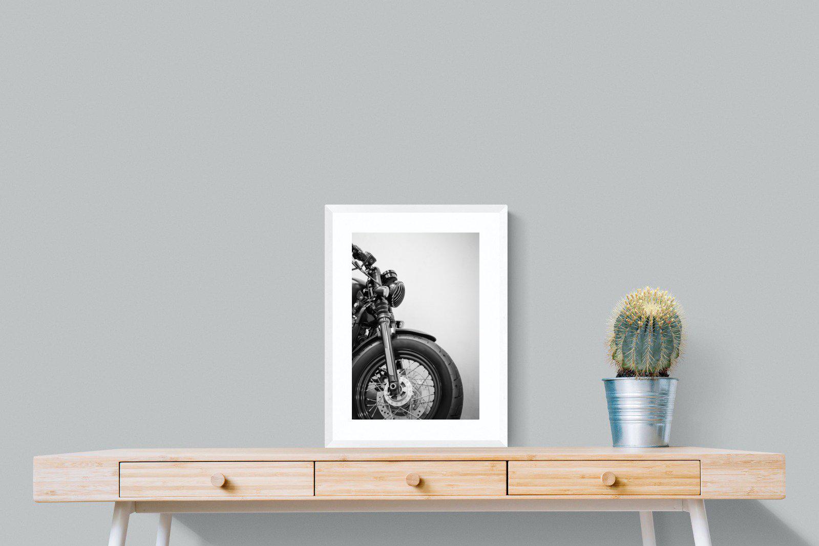 Two Wheel Culture-Wall_Art-45 x 60cm-Framed Print-White-Pixalot