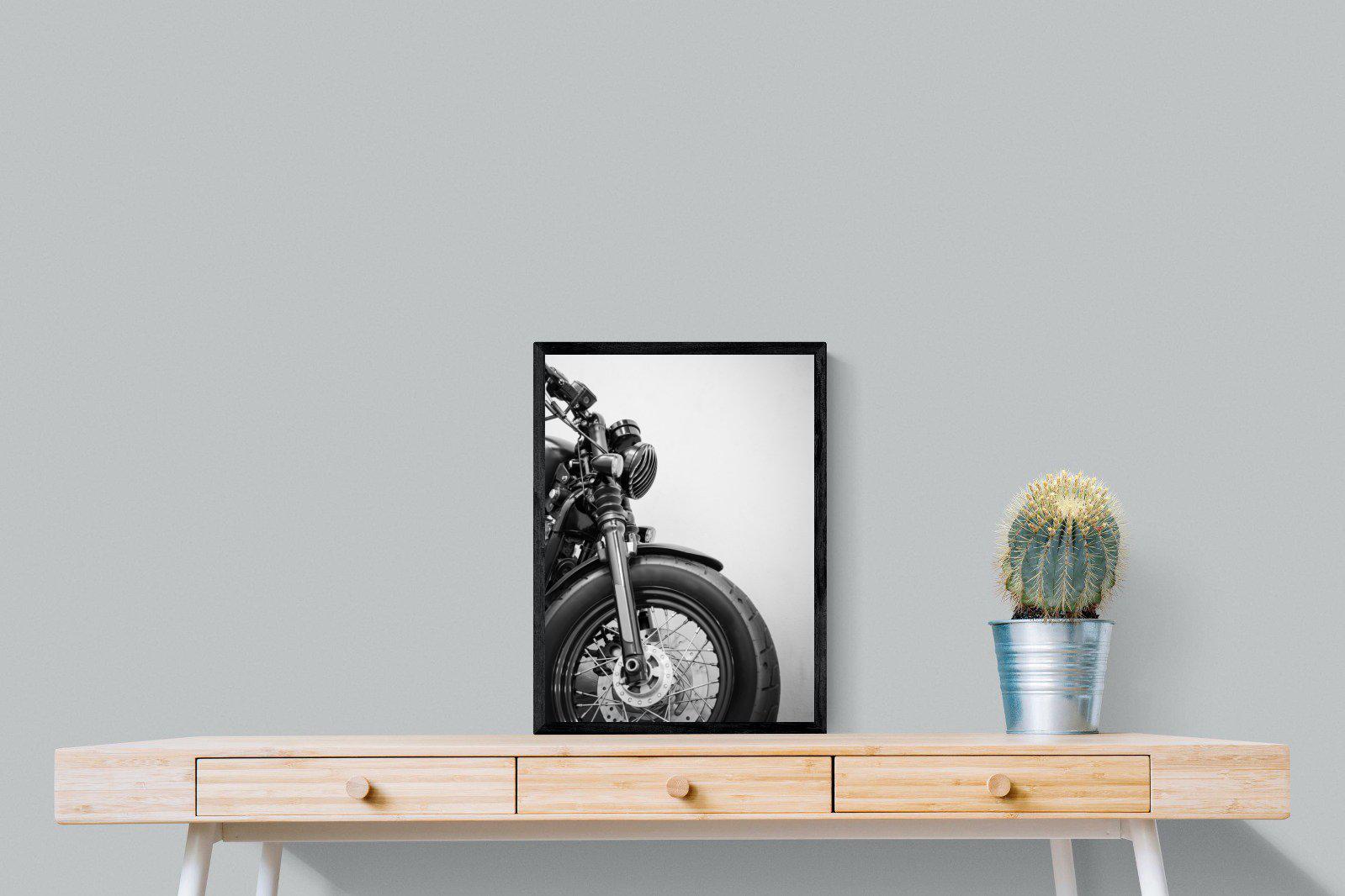 Two Wheel Culture-Wall_Art-45 x 60cm-Mounted Canvas-Black-Pixalot