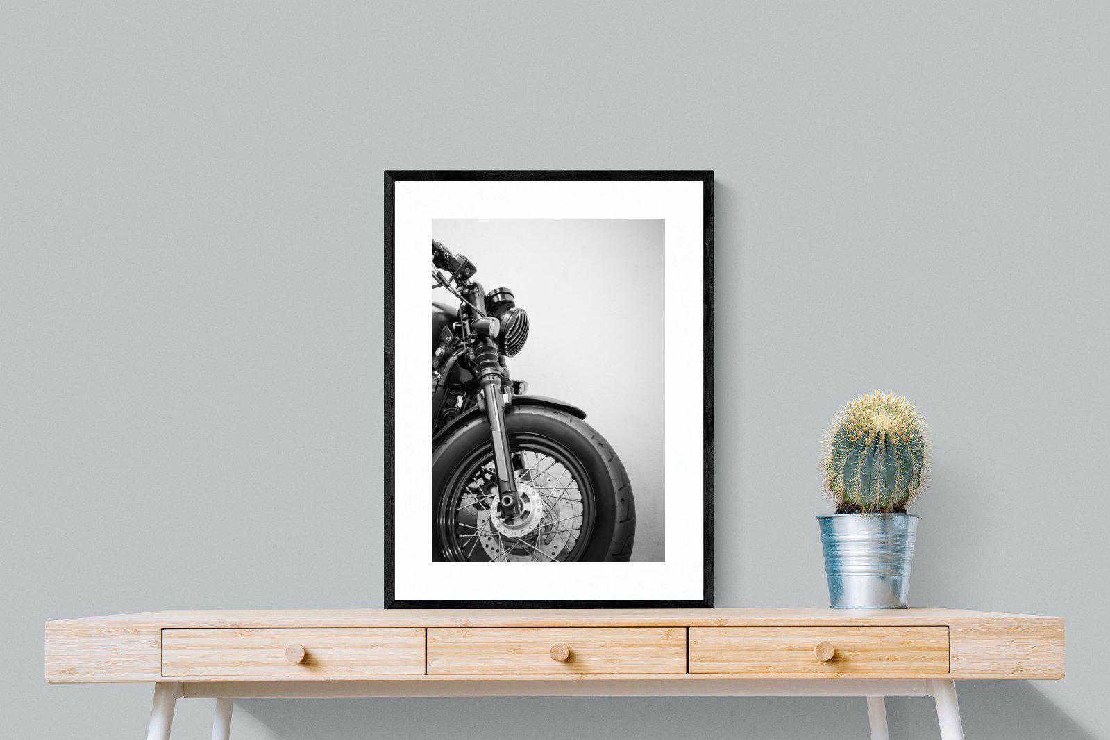 Two Wheel Culture-Wall_Art-60 x 80cm-Framed Print-Black-Pixalot