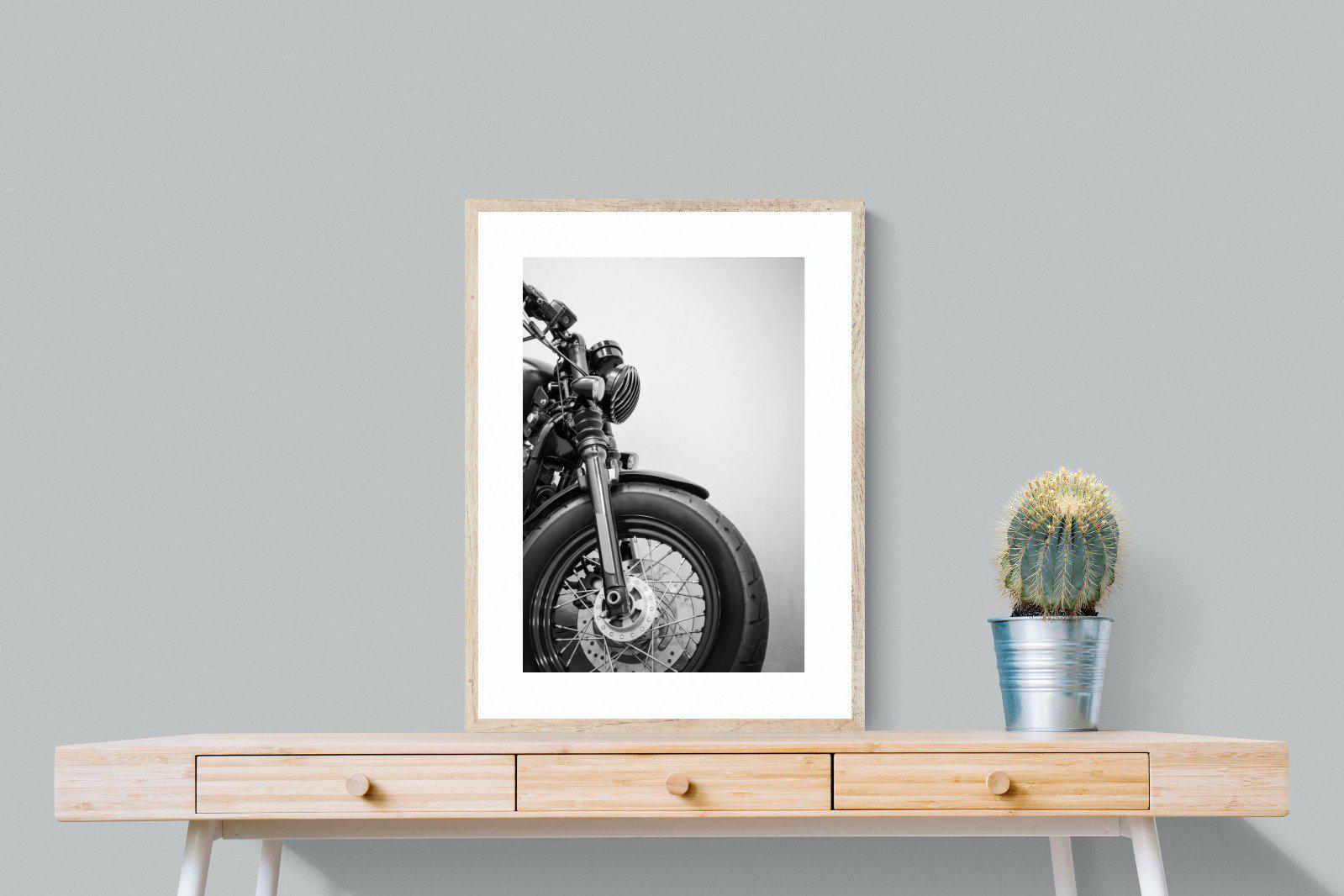 Two Wheel Culture-Wall_Art-60 x 80cm-Framed Print-Wood-Pixalot