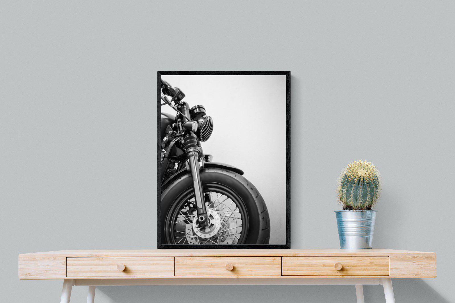 Two Wheel Culture-Wall_Art-60 x 80cm-Mounted Canvas-Black-Pixalot