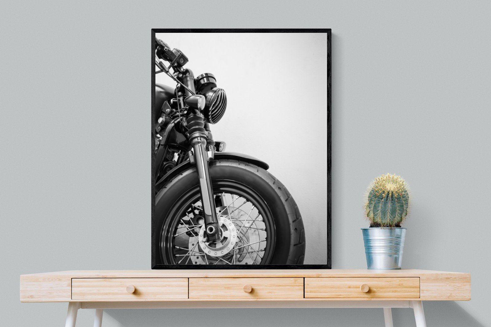 Two Wheel Culture-Wall_Art-75 x 100cm-Mounted Canvas-Black-Pixalot