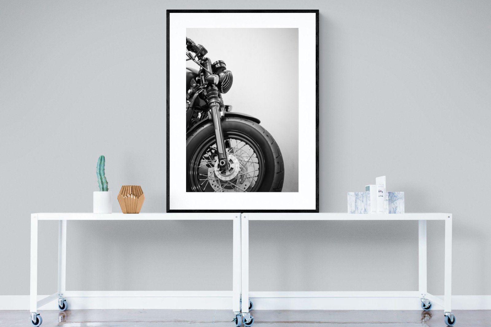 Two Wheel Culture-Wall_Art-90 x 120cm-Framed Print-Black-Pixalot