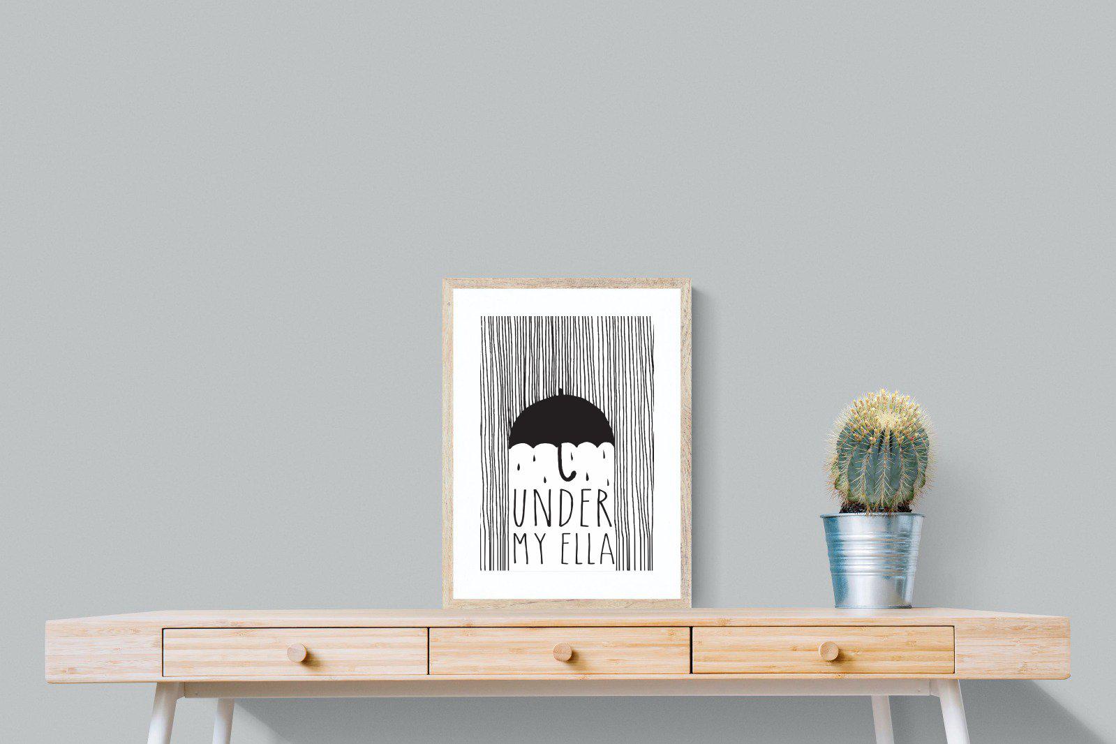 Umbrella-Wall_Art-45 x 60cm-Framed Print-Wood-Pixalot