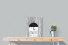 Umbrella-Wall_Art-45 x 60cm-Mounted Canvas-No Frame-Pixalot