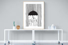 Umbrella-Wall_Art-90 x 120cm-Framed Print-Wood-Pixalot