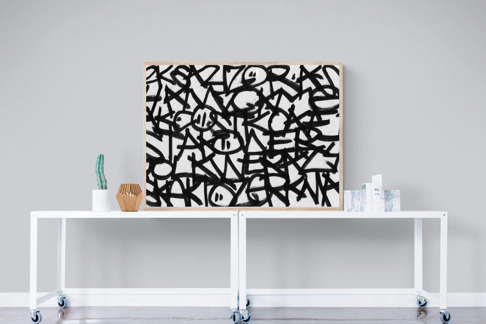 Urban Art-Wall_Art-120 x 90cm-Mounted Canvas-Wood-Pixalot